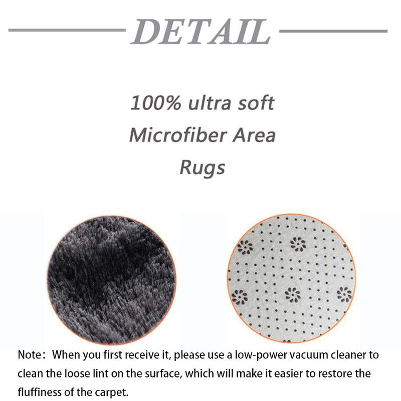 Faux Fur Shag Rug, 1 Count Soft Plush Rug, Comfortable Area Rug, Decorative Carpet for Home Living Room Bedroom